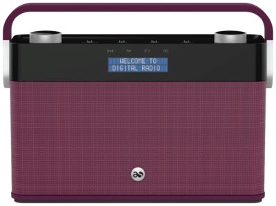 Acoustic Solutions - DAB Radio - Plum